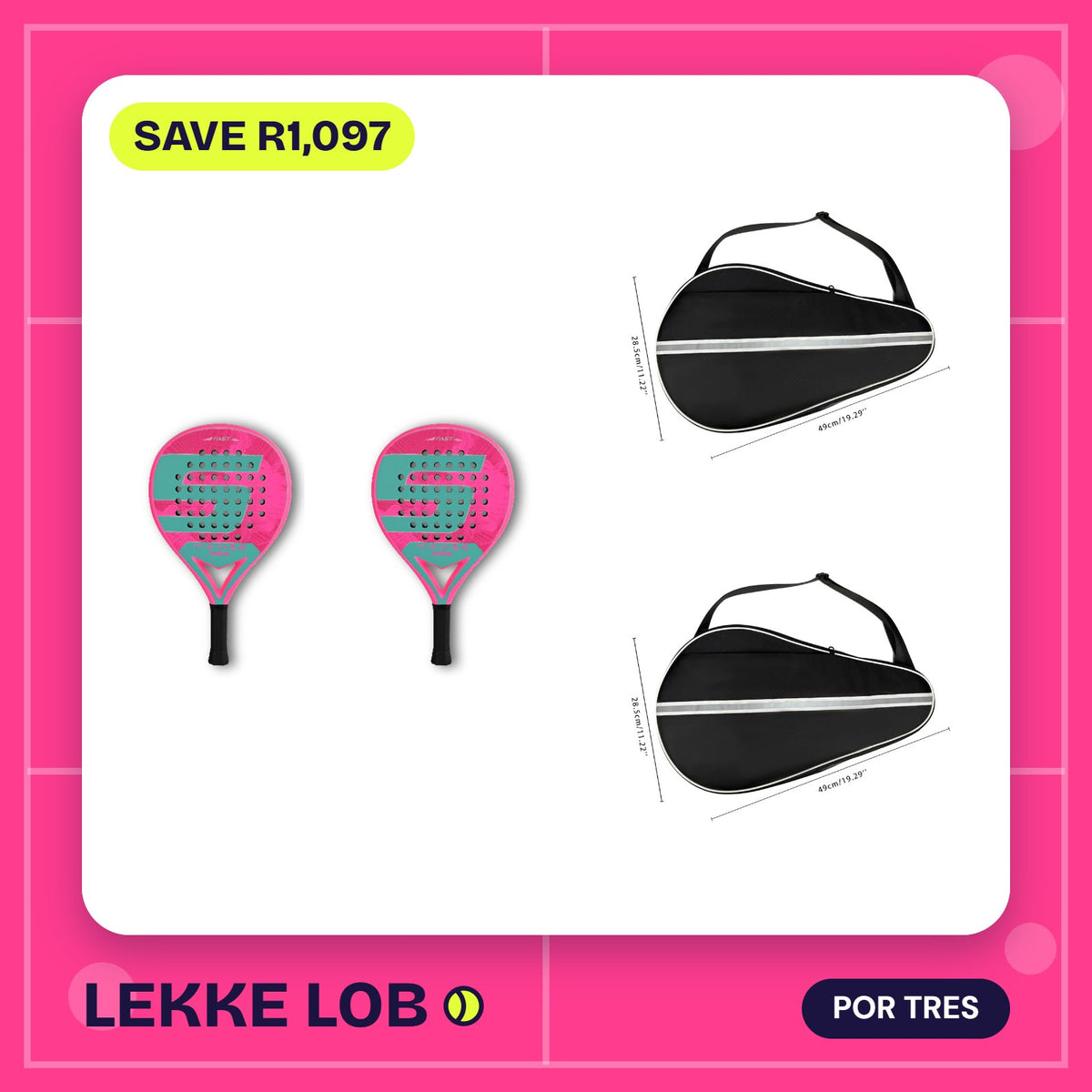 Couples Padel Kit
