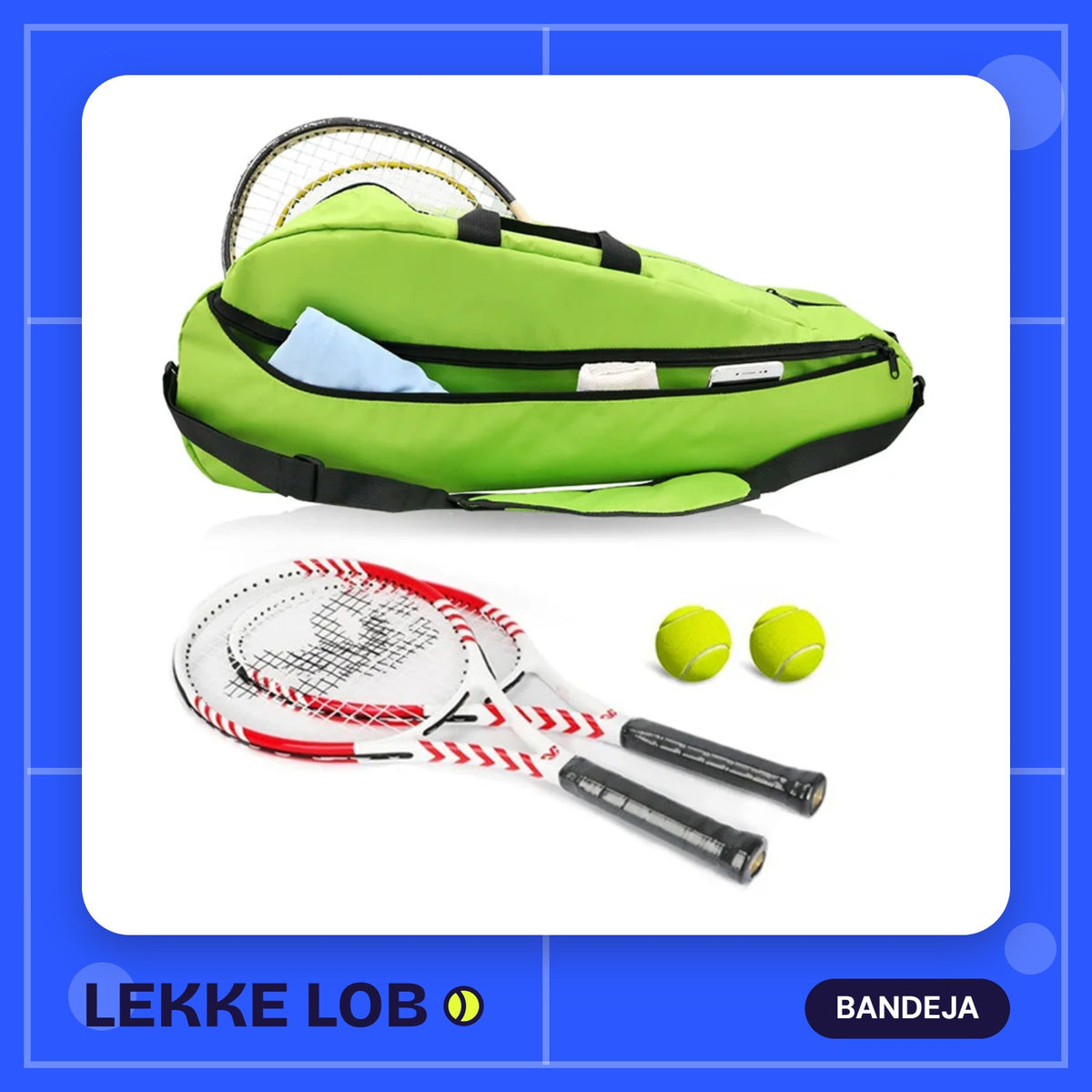 Racket shoulder bag