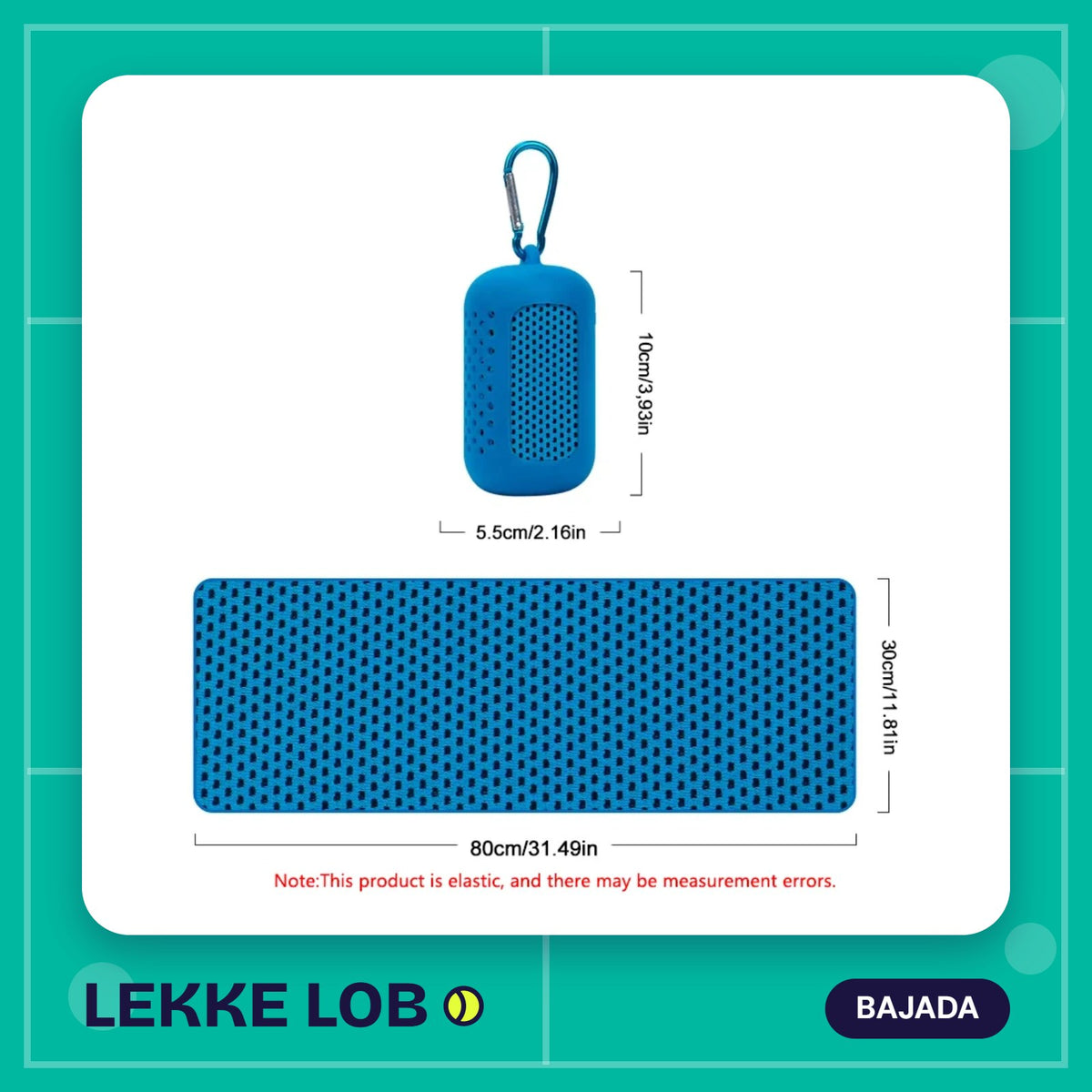 Cooling sports towel